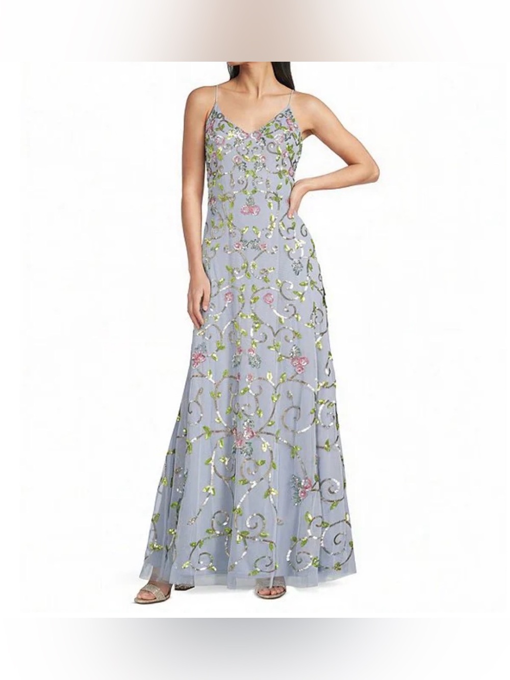 Jump Sequined Flora Dress